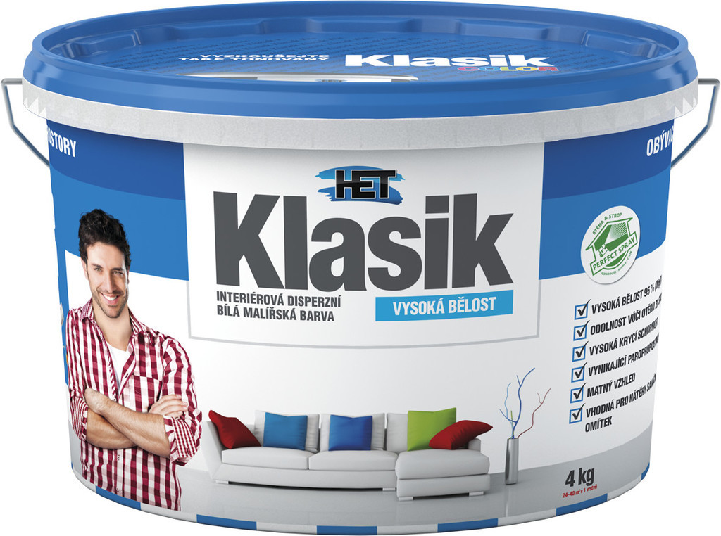 HET Klasik biela 4kg