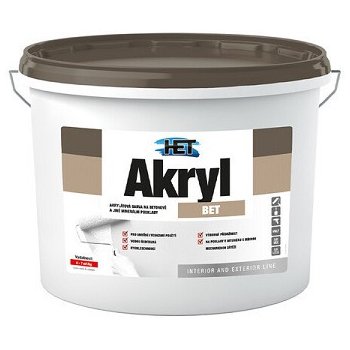 HET Akryl BET 0110 šedá 3kg