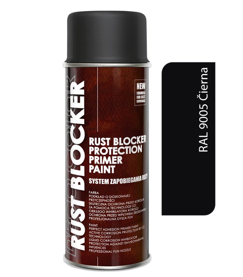 Deco Color Rust Blocker 9005 čierna 400ml