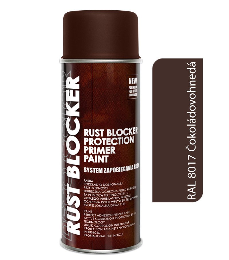 Deco Color Rust Blocker 8017 čokoládová hnedá 400ml