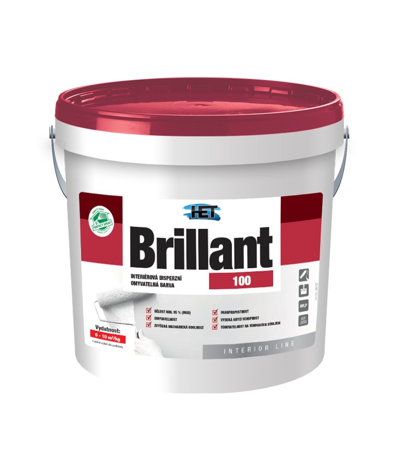 HET Brillant 100 biela 1,5kg