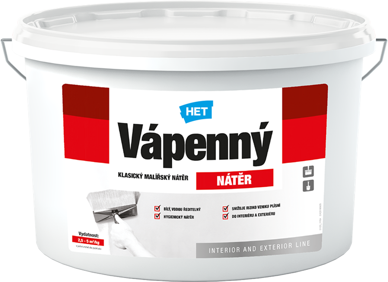 HET Vápenný náter 12+3 kg